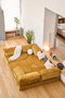 Atelier Del Sofa Kanyon - Sofá-Cama Esquinero Mostaza